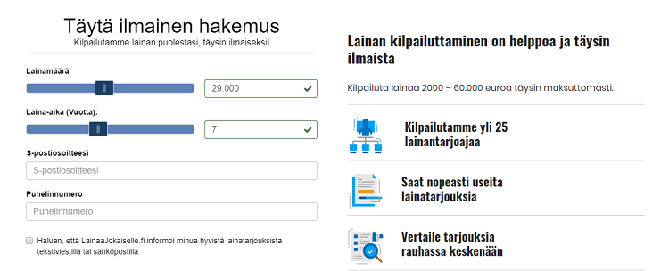 Lainaajokaiselle.fi